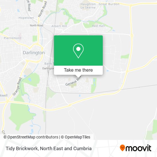 Tidy Brickwork map