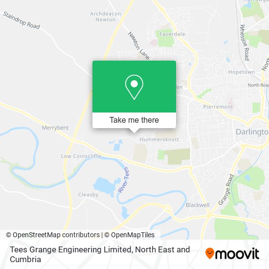 Tees Grange Engineering Limited map