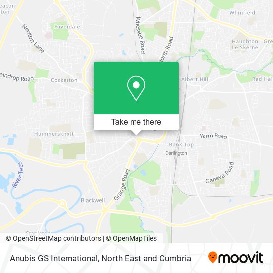 Anubis GS International map