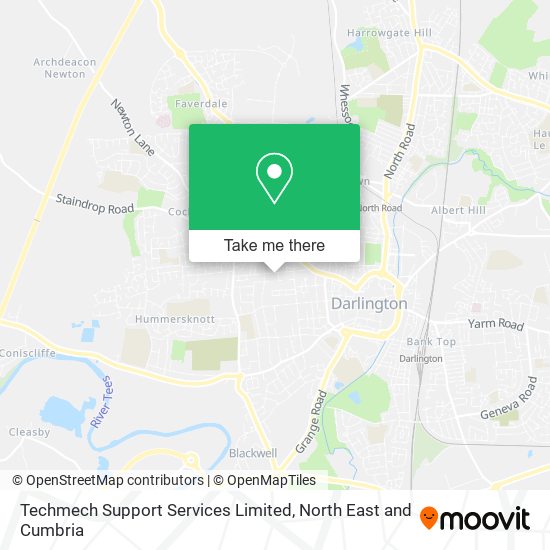 Techmech Support Services Limited map