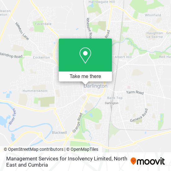 Management Services for Insolvency Limited map