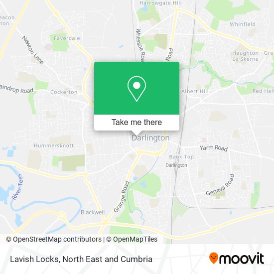 Lavish Locks map
