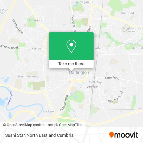 Sushi Star map
