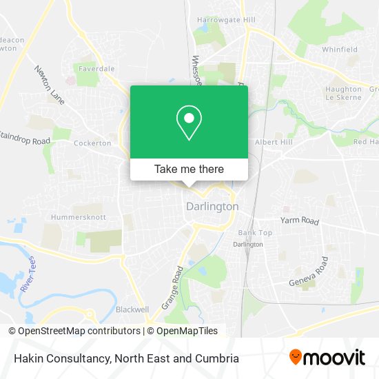 Hakin Consultancy map