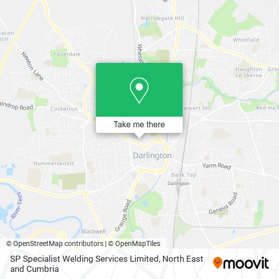 SP Specialist Welding Services Limited map
