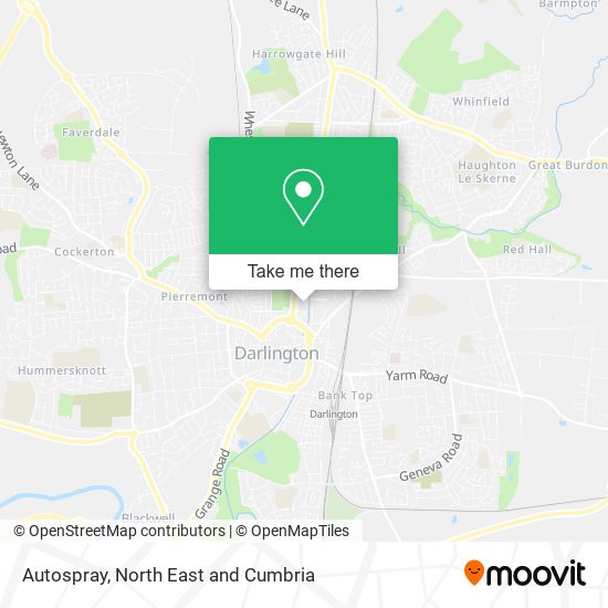 Autospray map