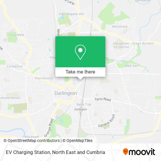 EV Charging Station map