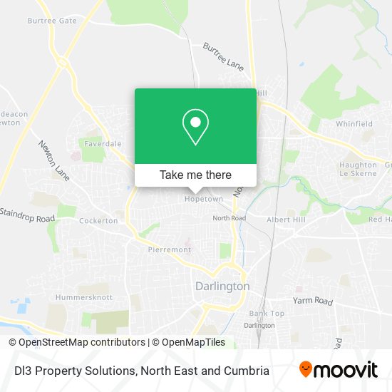 Dl3 Property Solutions map