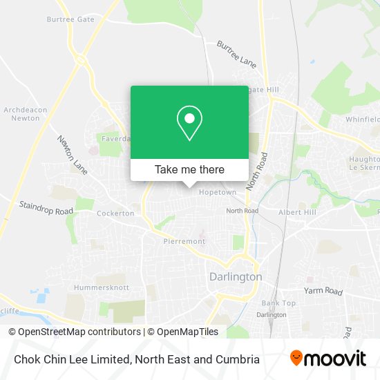 Chok Chin Lee Limited map