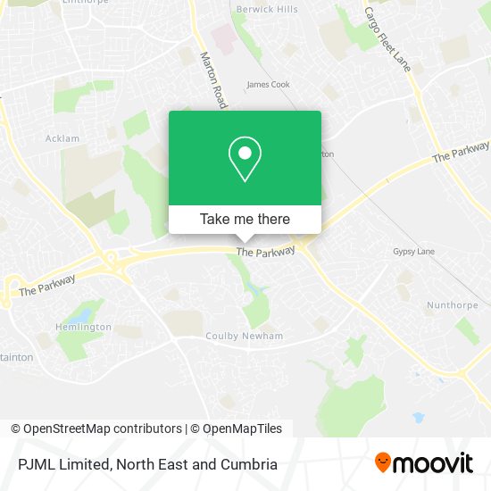PJML Limited map