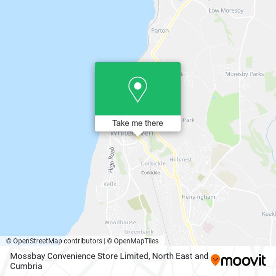 Mossbay Convenience Store Limited map