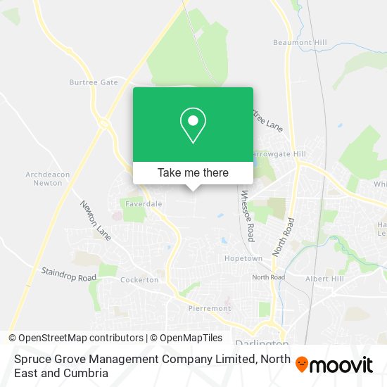 Spruce Grove Management Company Limited map