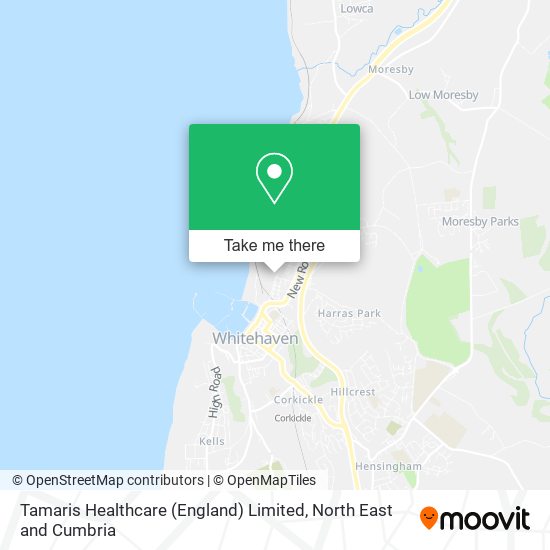 Tamaris Healthcare (England) Limited map