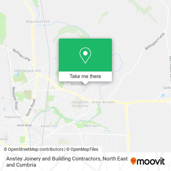 Anstey Joinery and Building Contractors map