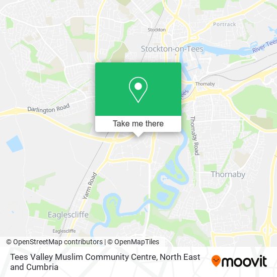 Tees Valley Muslim Community Centre map