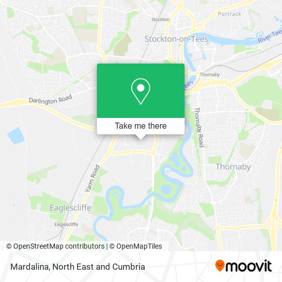 Mardalina map