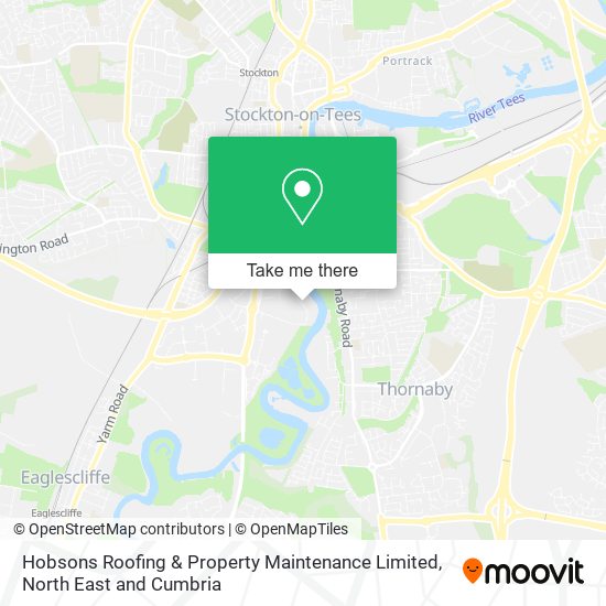 Hobsons Roofing & Property Maintenance Limited map