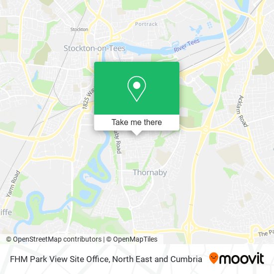 FHM Park View Site Office map