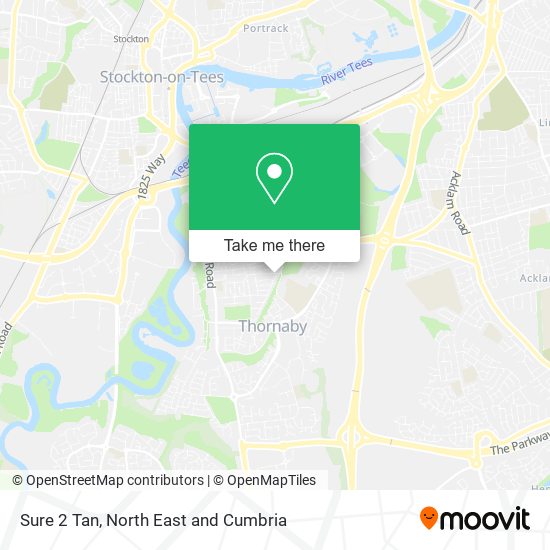 Sure 2 Tan map