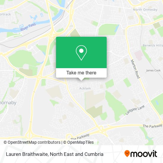 Lauren Braithwaite map