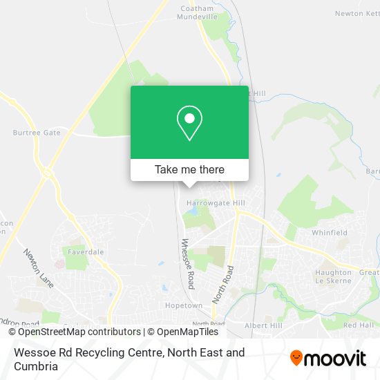 Wessoe Rd Recycling Centre map