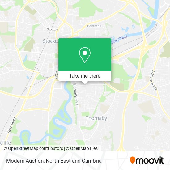 Modern Auction map