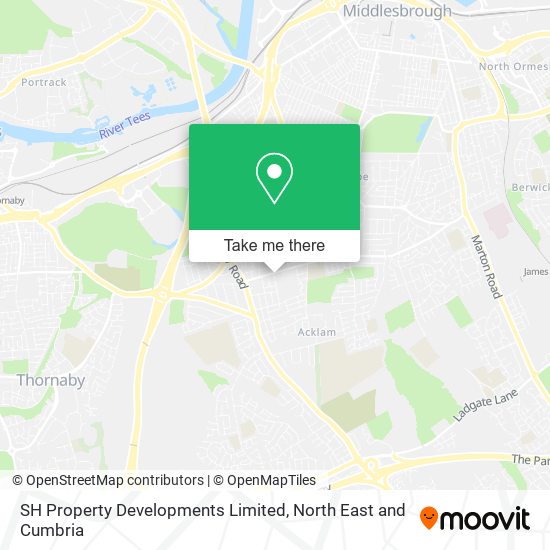 SH Property Developments Limited map