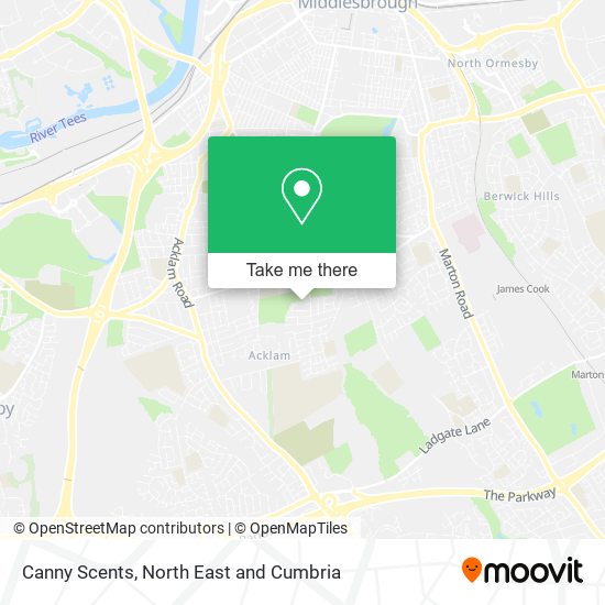 Canny Scents map