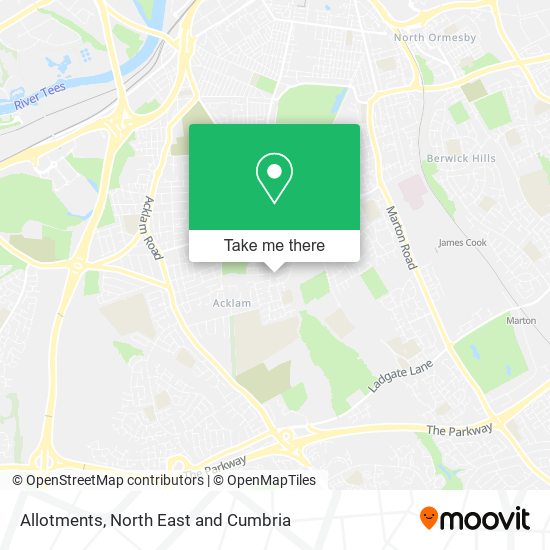 Allotments map