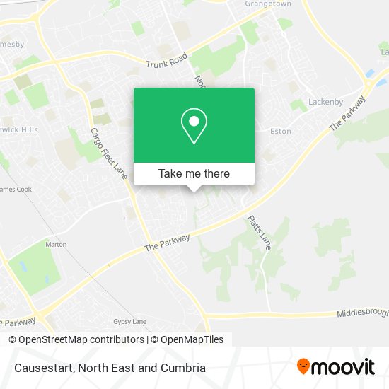 Causestart map