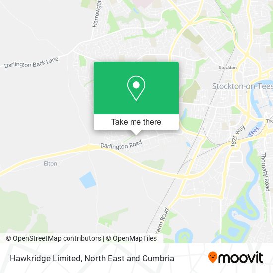 Hawkridge Limited map