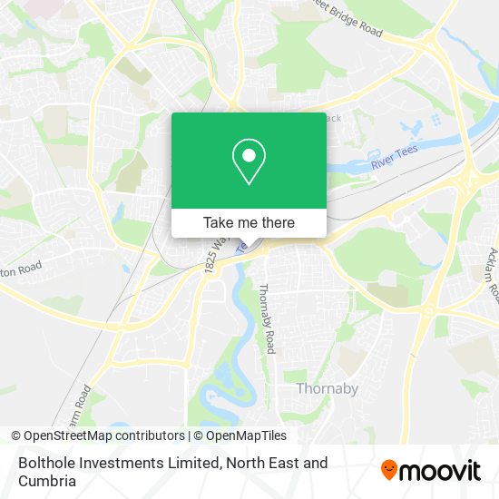 Bolthole Investments Limited map