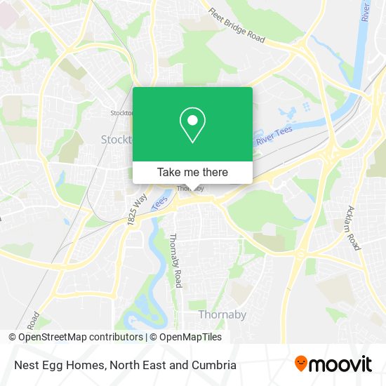 Nest Egg Homes map