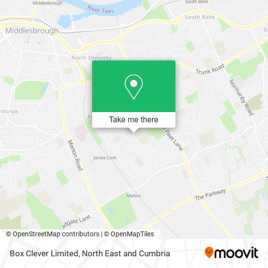 Box Clever Limited map