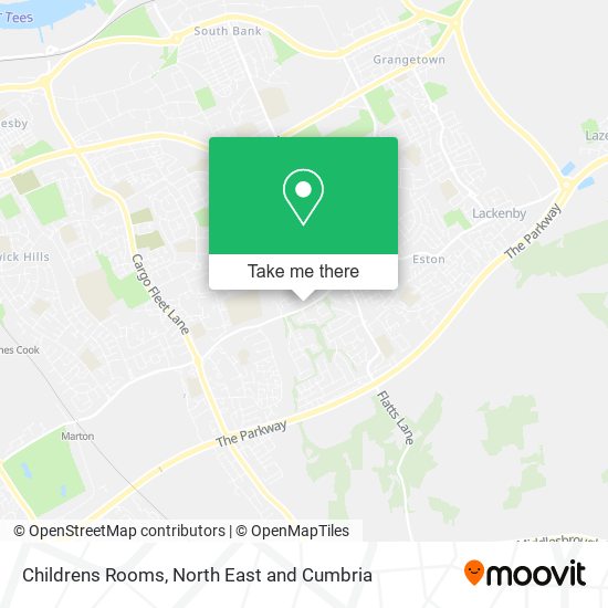 Childrens Rooms map