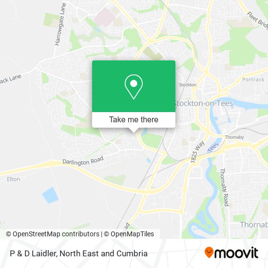 P & D Laidler map