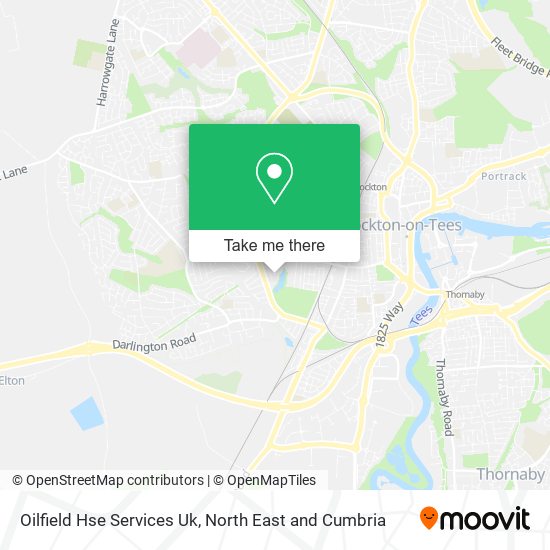 Oilfield Hse Services Uk map