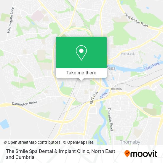 The Smile Spa Dental & Implant Clinic map