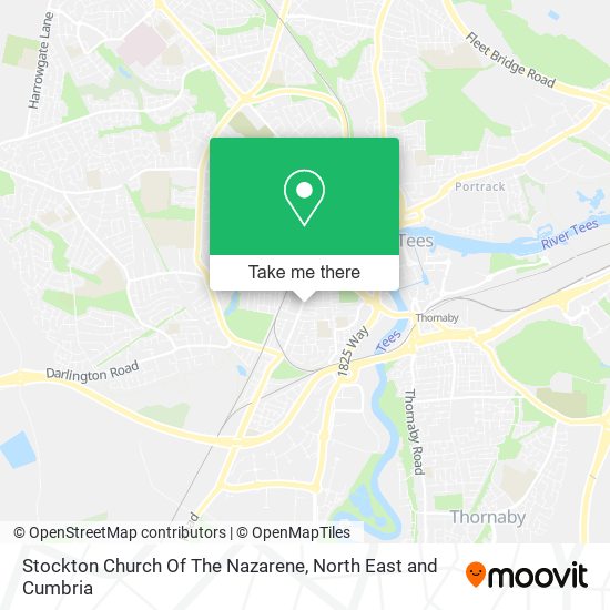 Stockton Church Of The Nazarene map