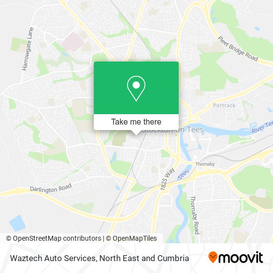 Waztech Auto Services map