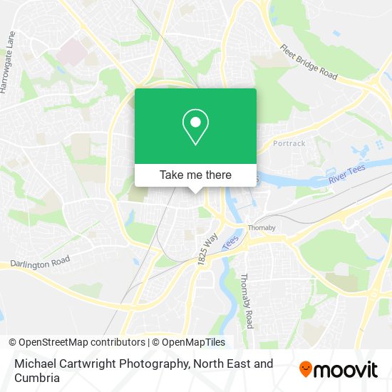 Michael Cartwright Photography map