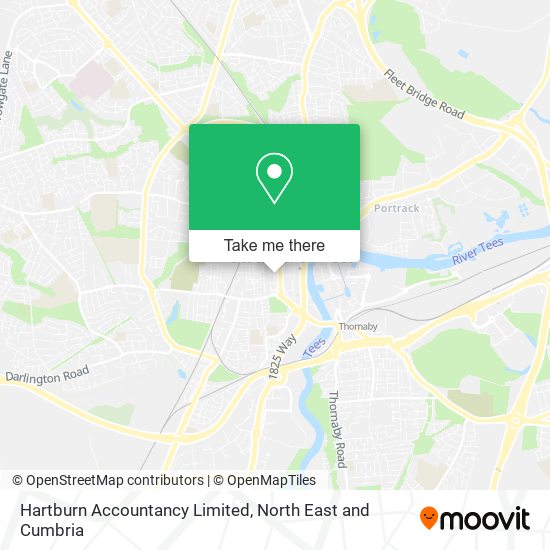 Hartburn Accountancy Limited map