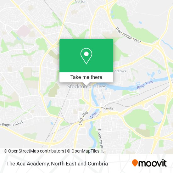 The Aca Academy map