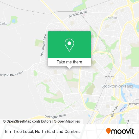 Elm Tree Local map