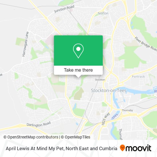 April Lewis At Mind My Pet map