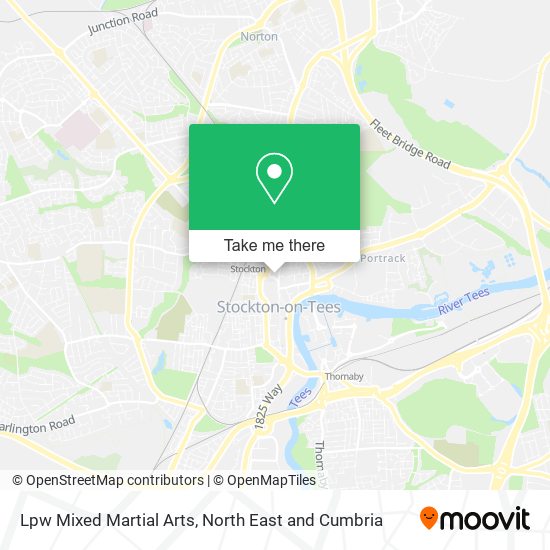 Lpw Mixed Martial Arts map