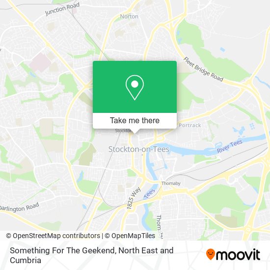 Something For The Geekend map