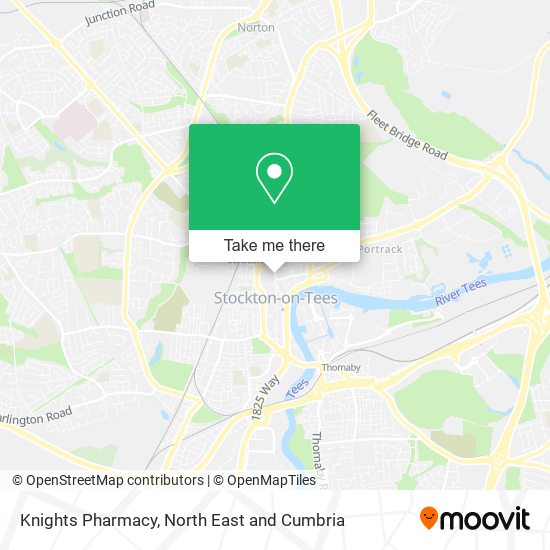 Knights Pharmacy map