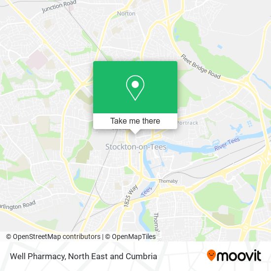 Well Pharmacy map