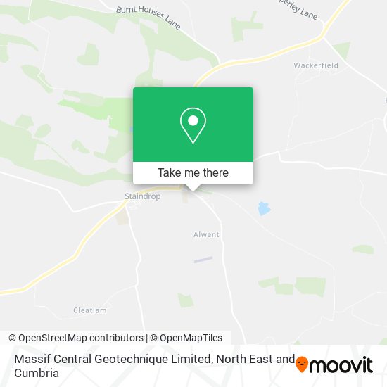 Massif Central Geotechnique Limited map
